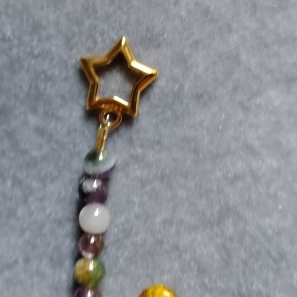 🎃Hand Crafted Autumnal Colorful Beaded Charm Bracelet With Pumpkins🎃 - Picture 7 of 11